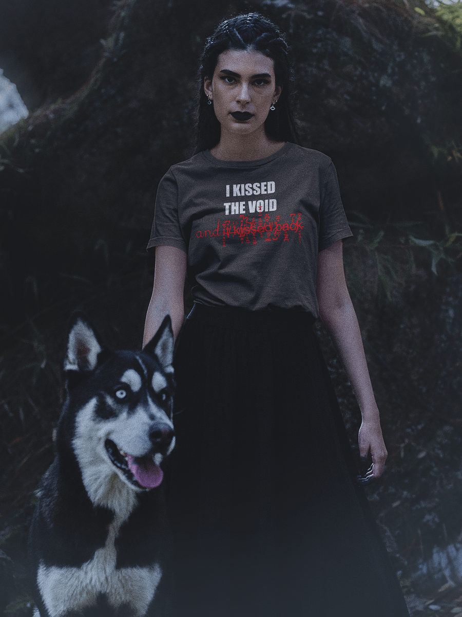 I kissed the void and it kissed back supersoft femme cut t-shirt product image (1)