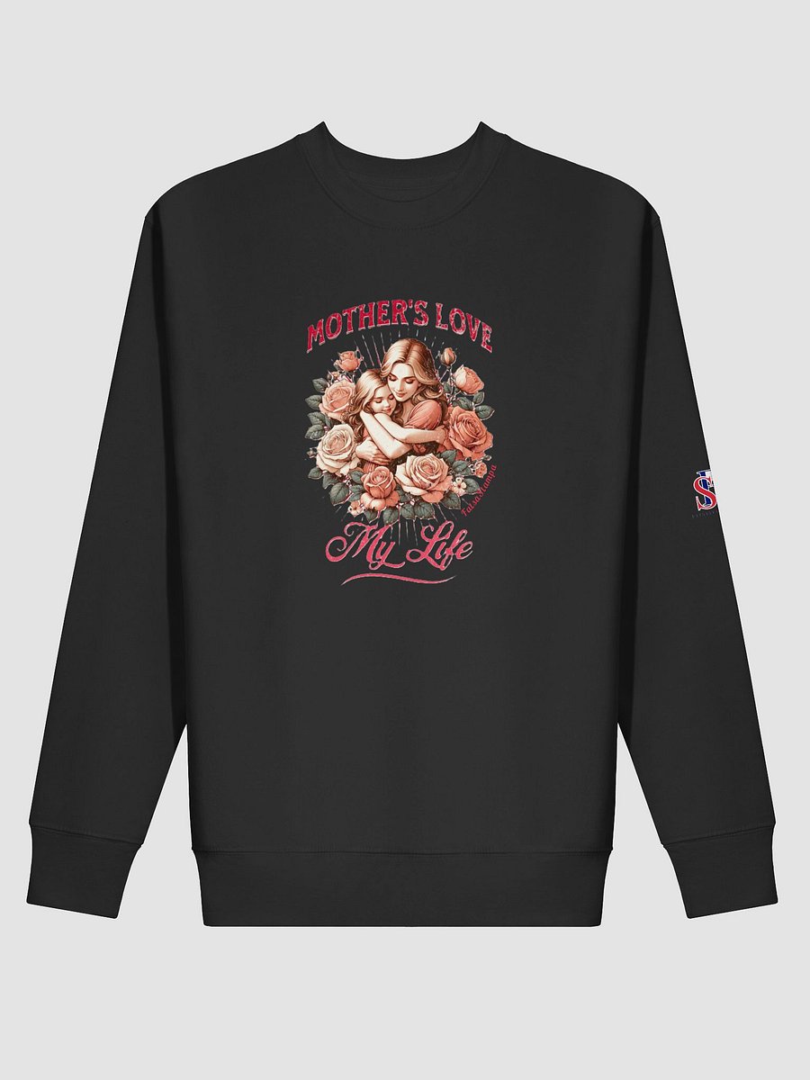 Mother’s Love, My Life – Pink Floral Family Design Sweatshirt product image (8)