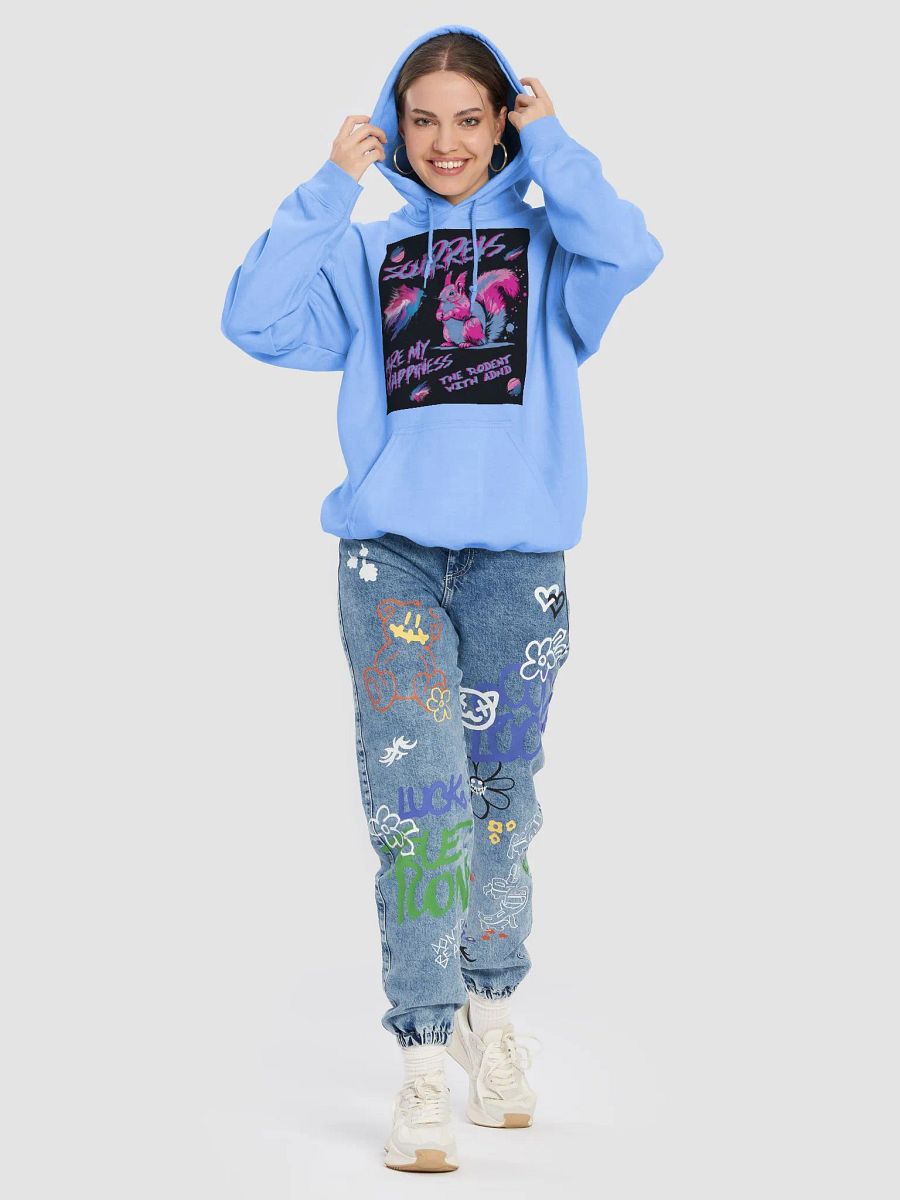 SQUIRRELS ARE MY HAPPINESS PREMIUM HOODIE product image (8)