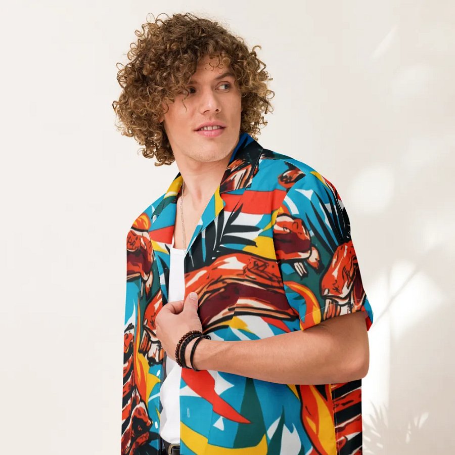 Tropical BBQ Hawaiian Shirt product image (7)