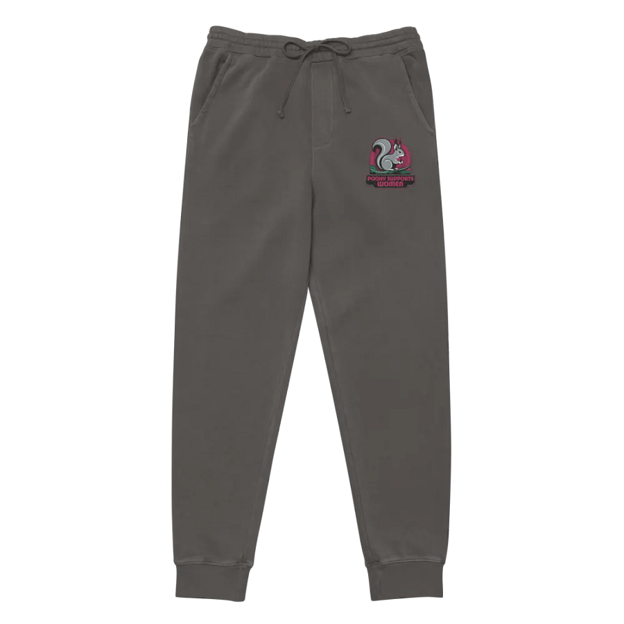 Pooky's Embroiderd Women Empowerment Ultra Premium Joggers product image (2)