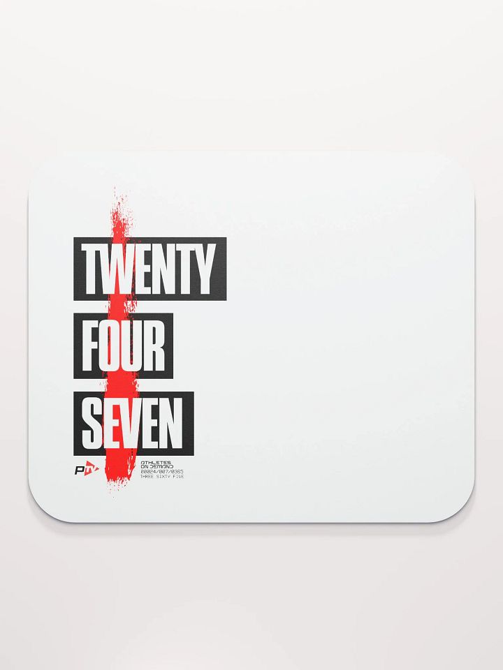 PTV 24/7 Red Streak Mouse Pad product image (2)