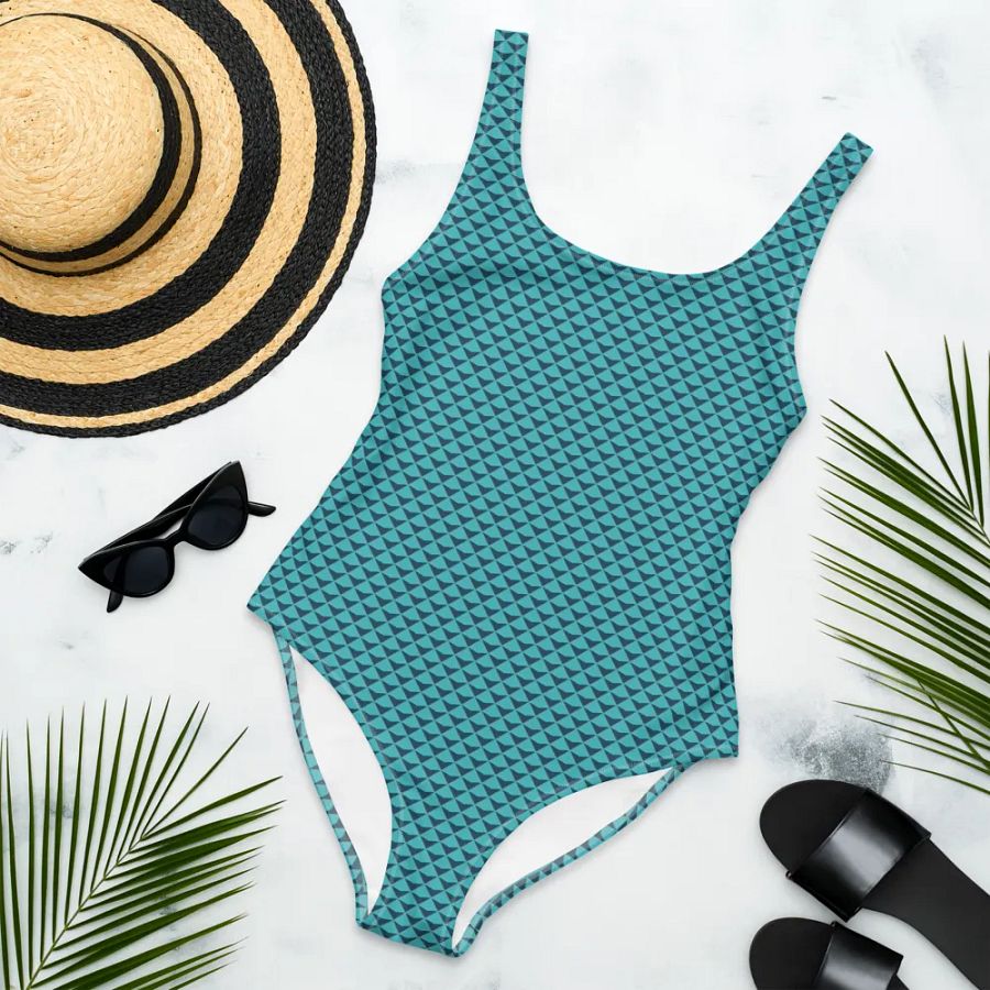 Geometric Waves Swimsuit product image (9)