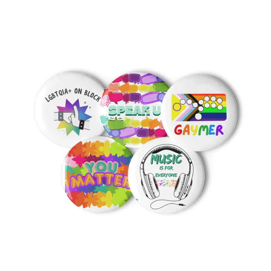 PRIDE - Variety Pin Buttons product image (8)
