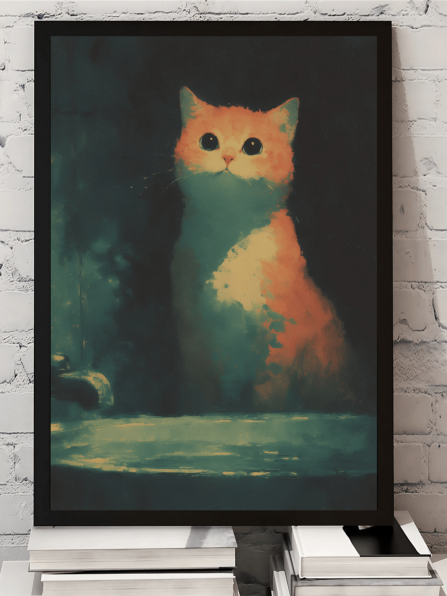 Ethereal Gaze - Nocturnal Whimsy Art product image (4)