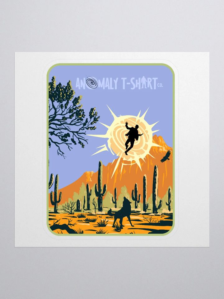 Desert Wormhole Kiss Cut Stickers product image (2)