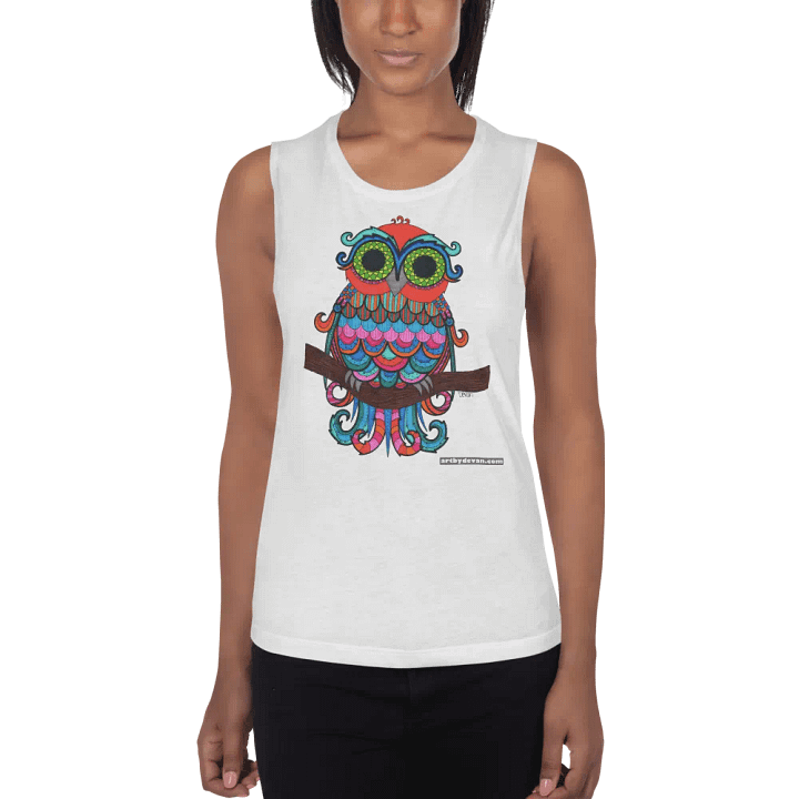 Ms. Owl Tank Top product image (1)