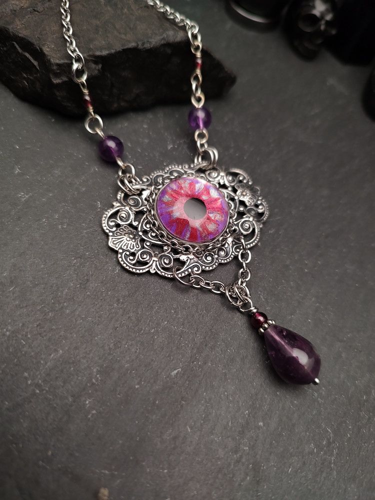 Eye Painted Amulet - VioletFlare product image (4)