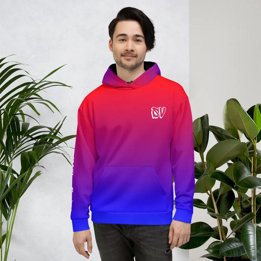 STRAIGHT VIBIN NEON COLOR FADE STYLE DEATH NOTE HOODIE product image (4)