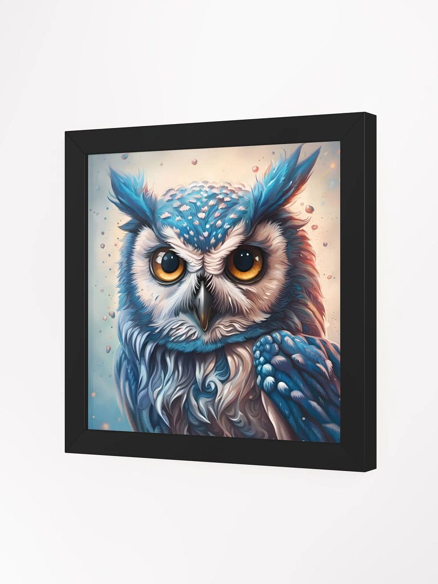 Framed Blue Owl Poster product image (13)