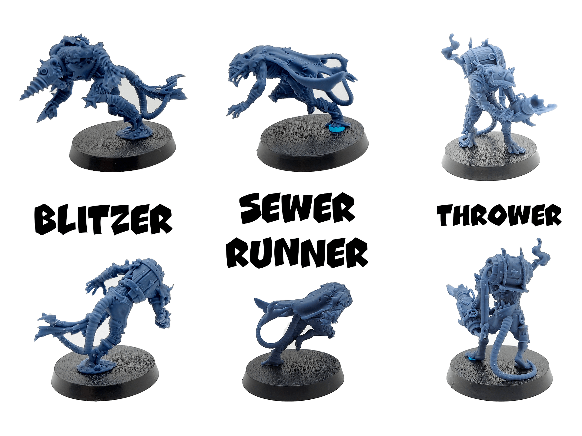 Sewer Dweller Fantasy Football Team - Brutefun Miniatures product image (5)
