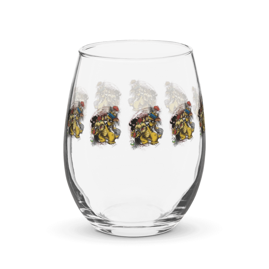 Bowser by StephyJ Stemless Wine Glass product image (3)