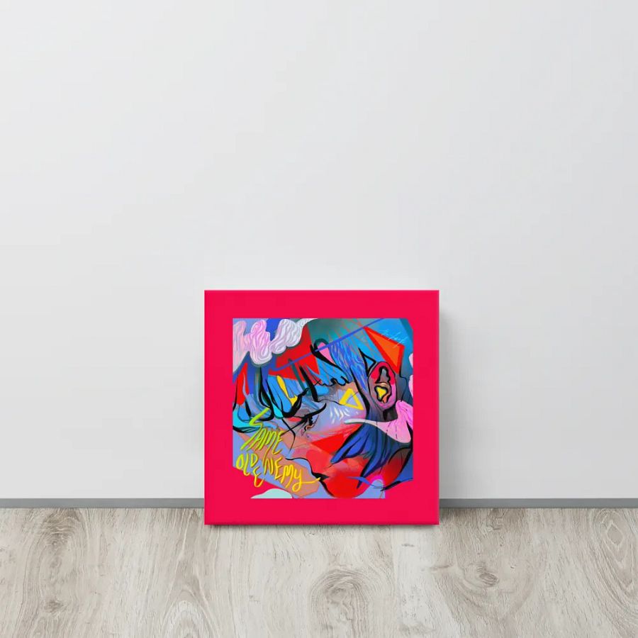 Same Old Enemy Square Canvas Print product image (6)