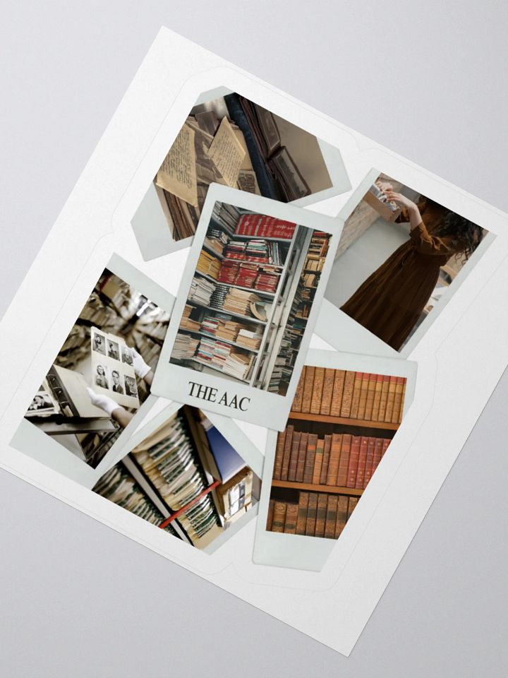 THE ACCESSIBLE ARCHIVIST POLAROID STICKER product image (4)
