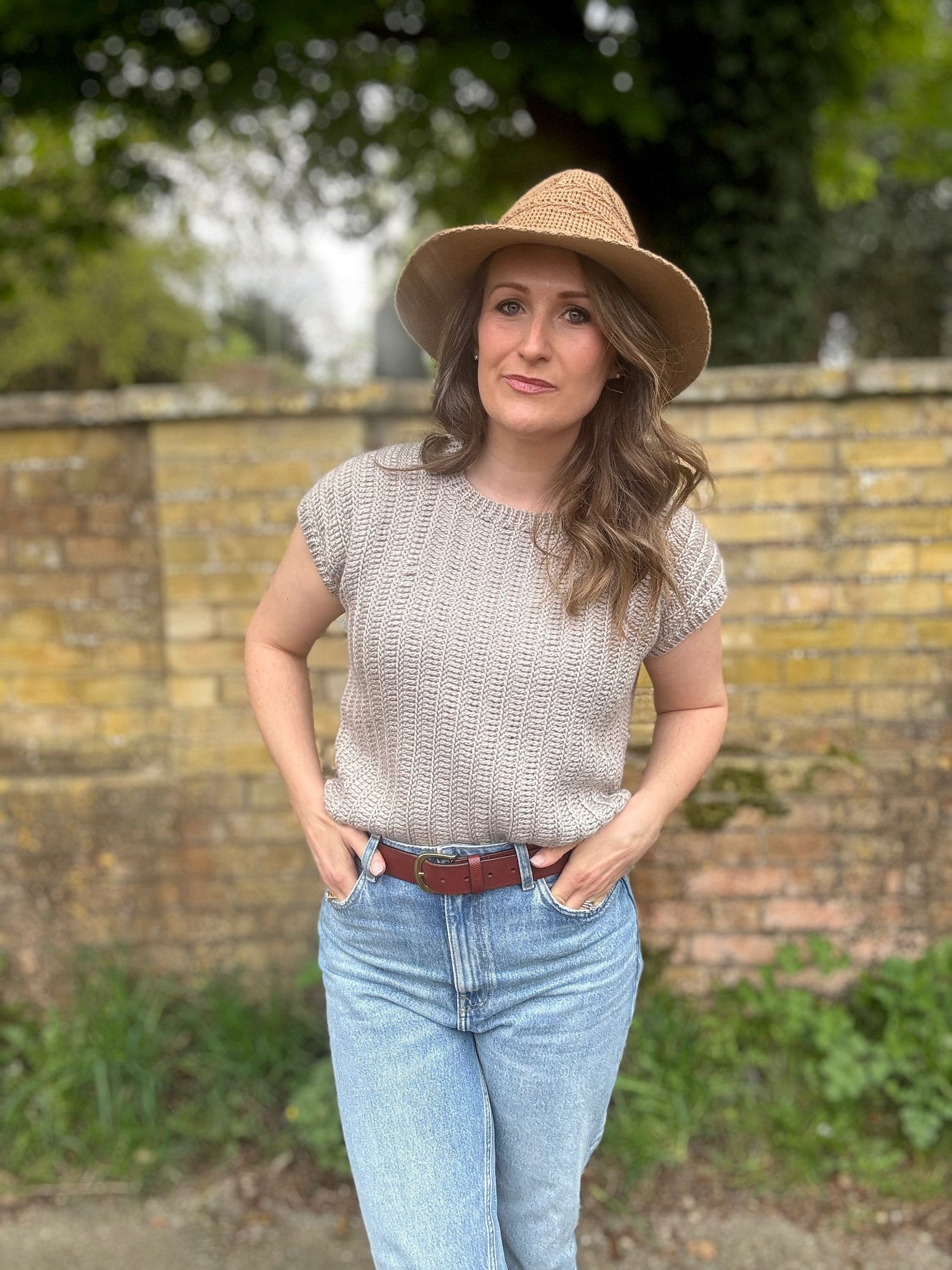 CROCHET PATTERN & VIDEO / Treble Tee Top Pattern, Sizes Xs-5X, Video Tutorial, Comfy, Easy Summer T Shirt Pattern product image (6)