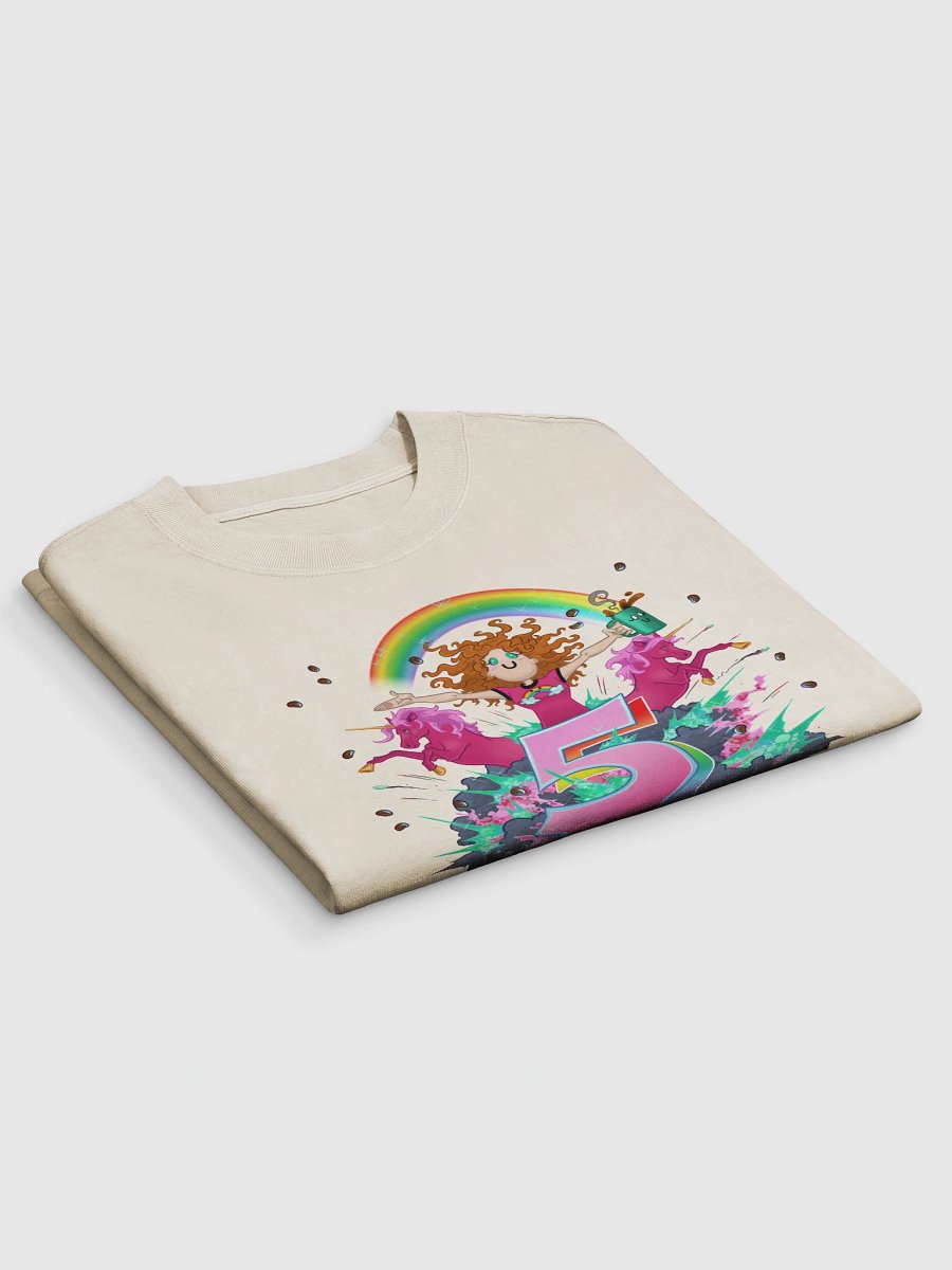 LadyAm5Years Oversized Faded Tee product image (33)