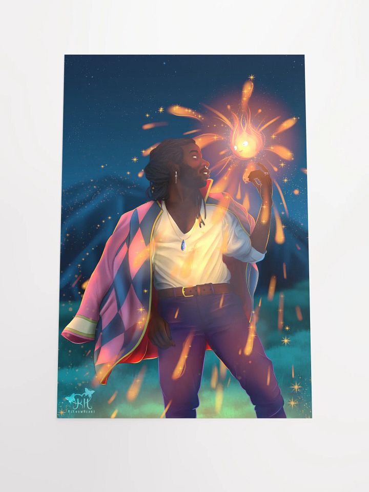 Catching A Falling Star - Art Print product image (1)
