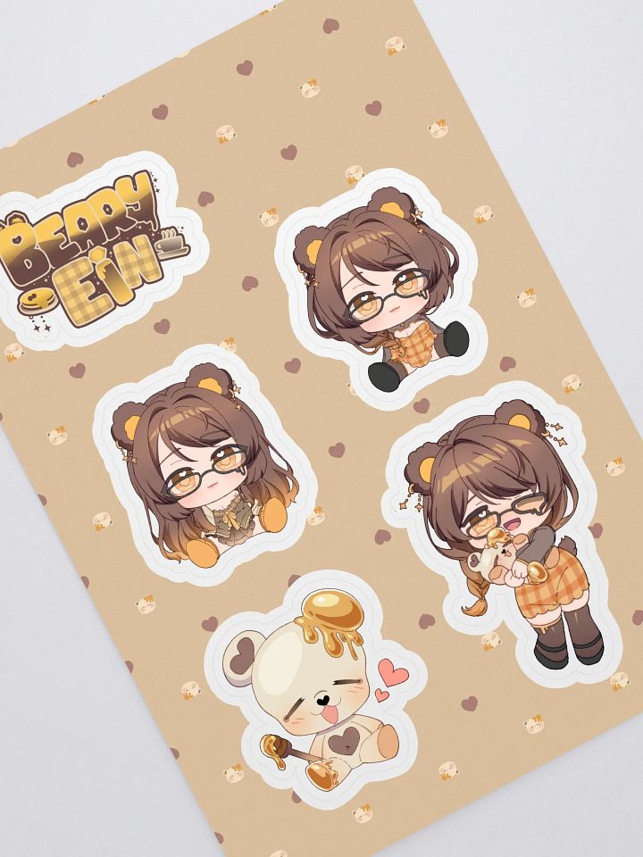 BearyEin Sticker Sheet product image (2)