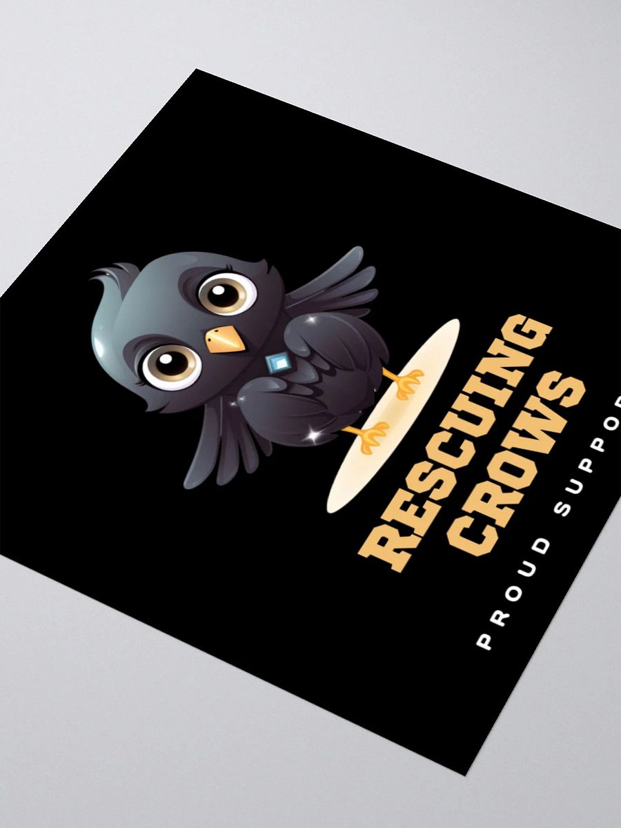 Proud Supreme Crow Supporter Sticker product image (3)