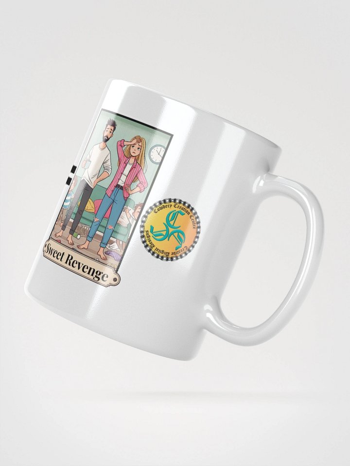 Grandkids + Candy = Sweet Revenge (Both) Glossy White Mug product image (2)