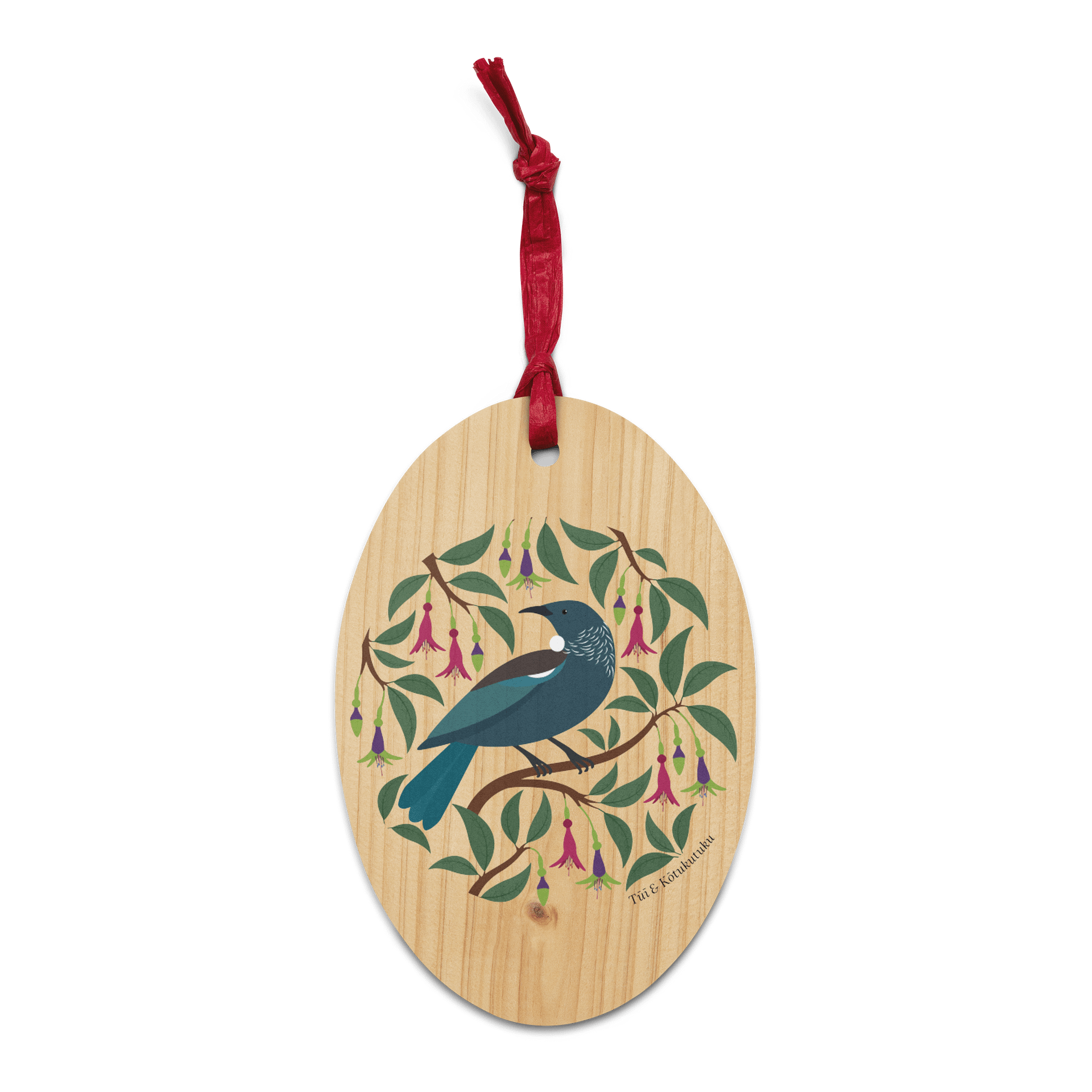 Tūī in Kōtukutuku Wooden Ornament product image (1)