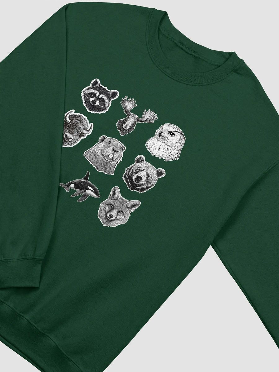 Canadian Wildlife Sweatshirt product image (2)
