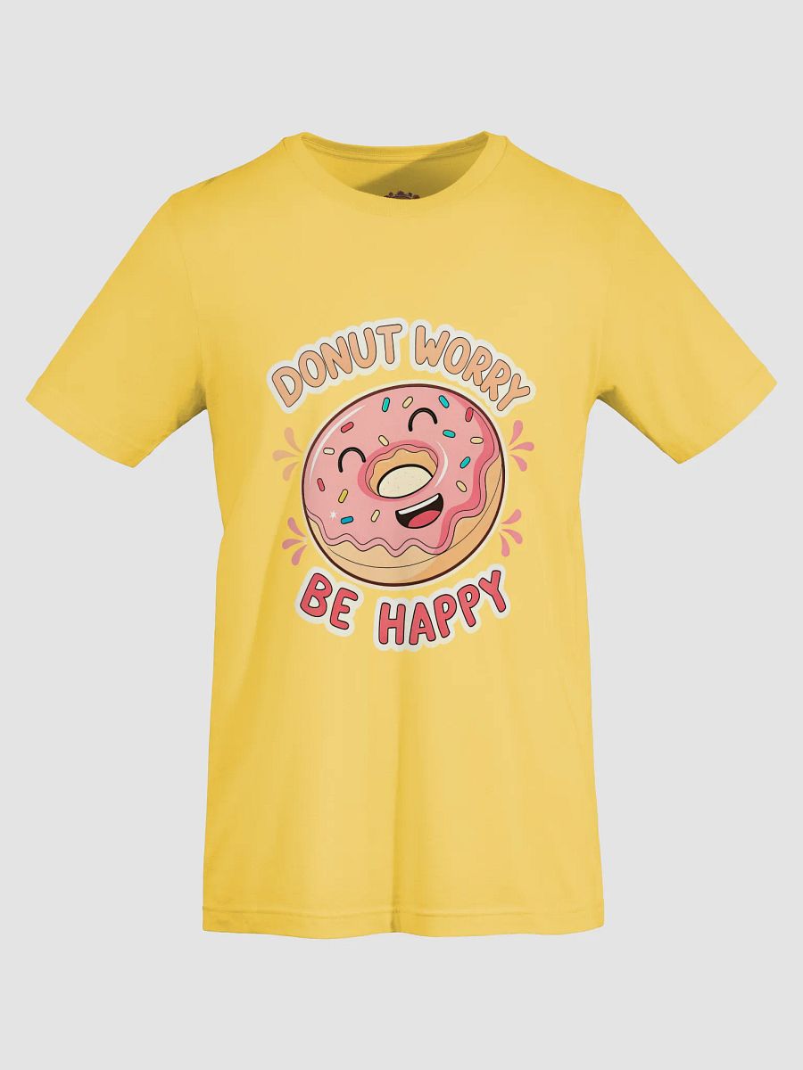 Donut Worry Be Happy T-shirt product image (4)