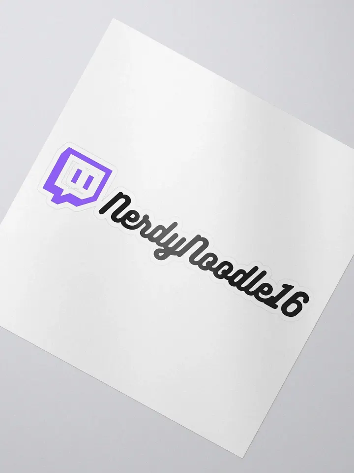 Twitch NerdyNoodle Sticker product image (2)