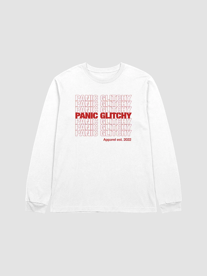 Panic Glitchy Grocery (classic v2) Longsleeved Tee product image (1)