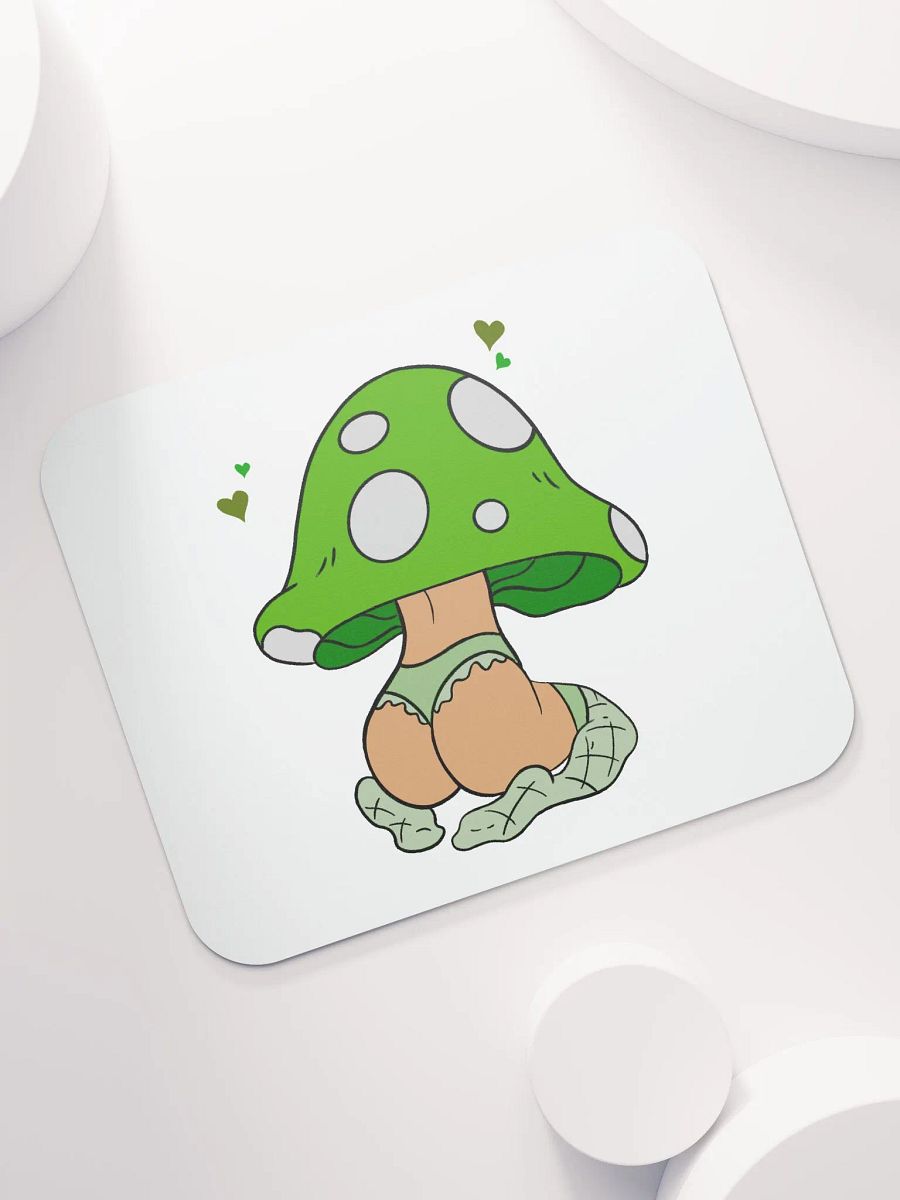 Mushroom baddie Desk Mat - Green product image (7)