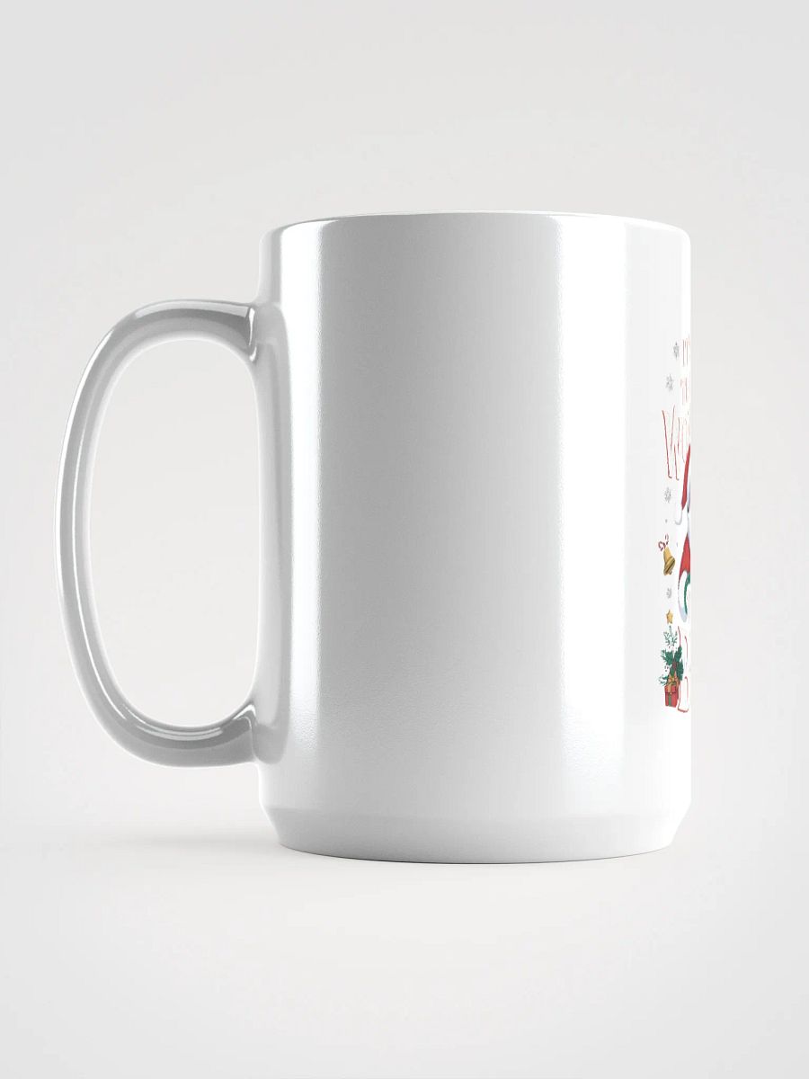 Santa’s Holiday Cheers White Glossy Mug product image (6)