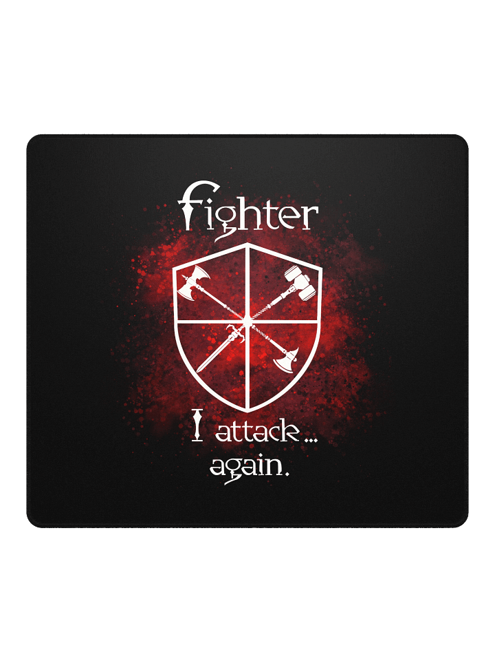 DnD - Fighter Mouse Pad product image (4)