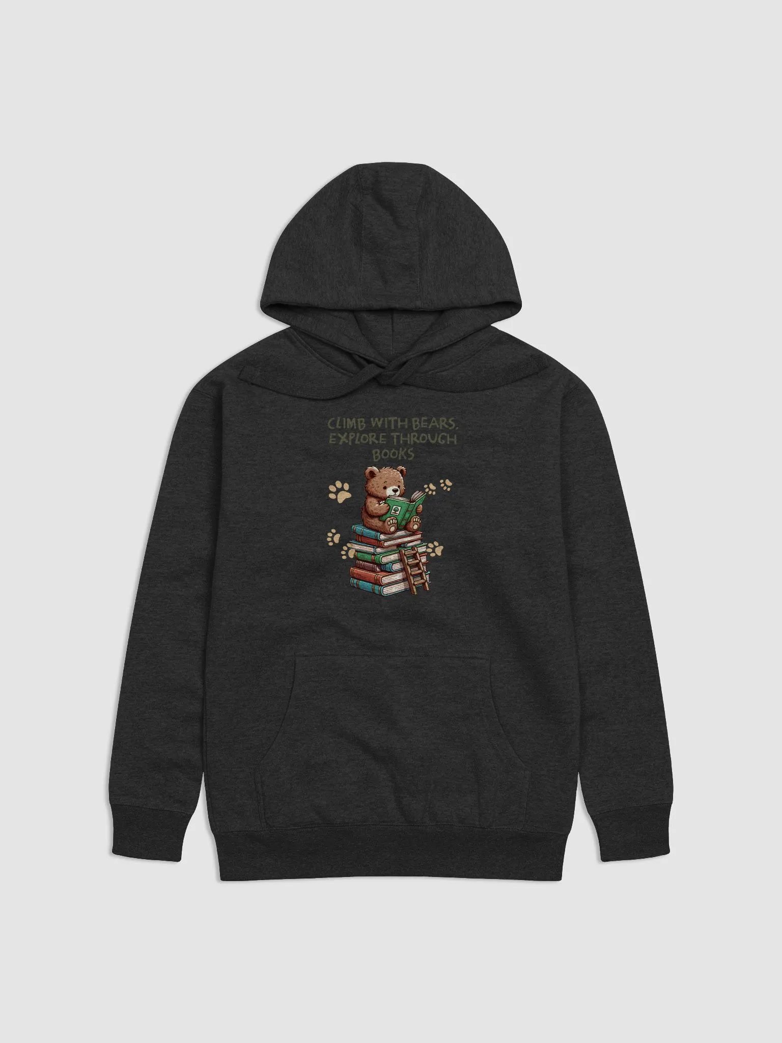 Bear's Literary Retreat Hoodie product image (1)