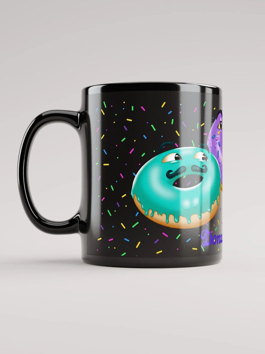 Donut Squad Black Mug product image (5)