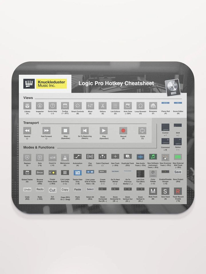 Logic Pro Mouse Pad product image (2)