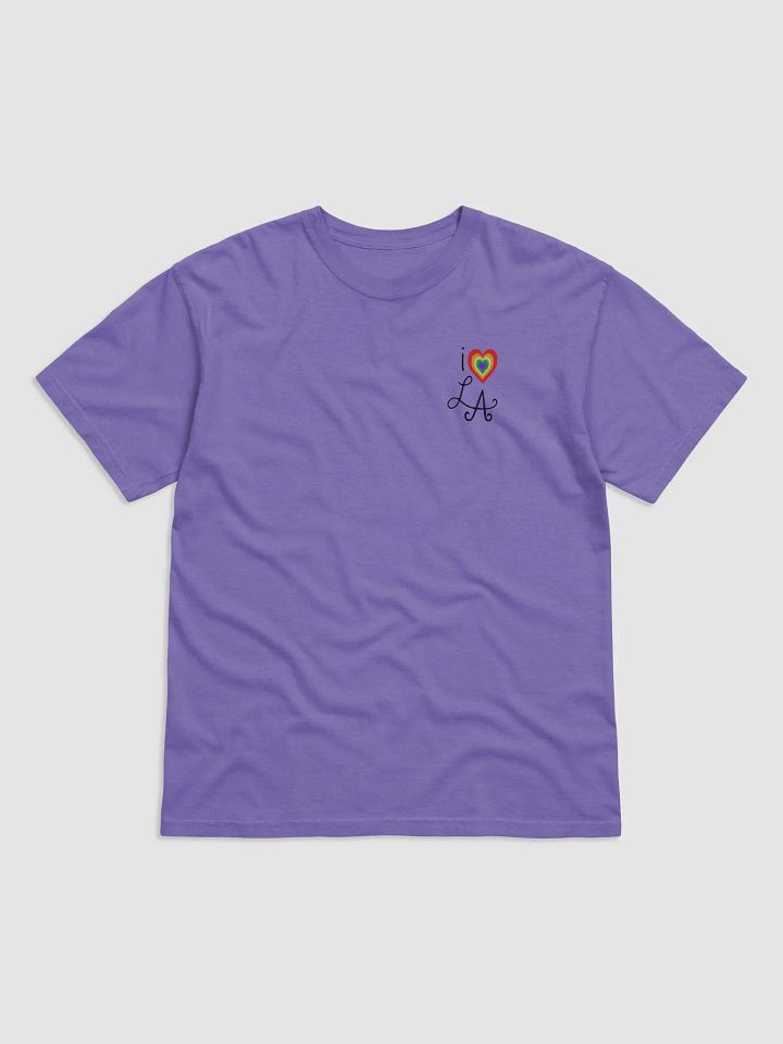 i ❤️ LA on my heart T-shirt ~ Rainbow product image (1)