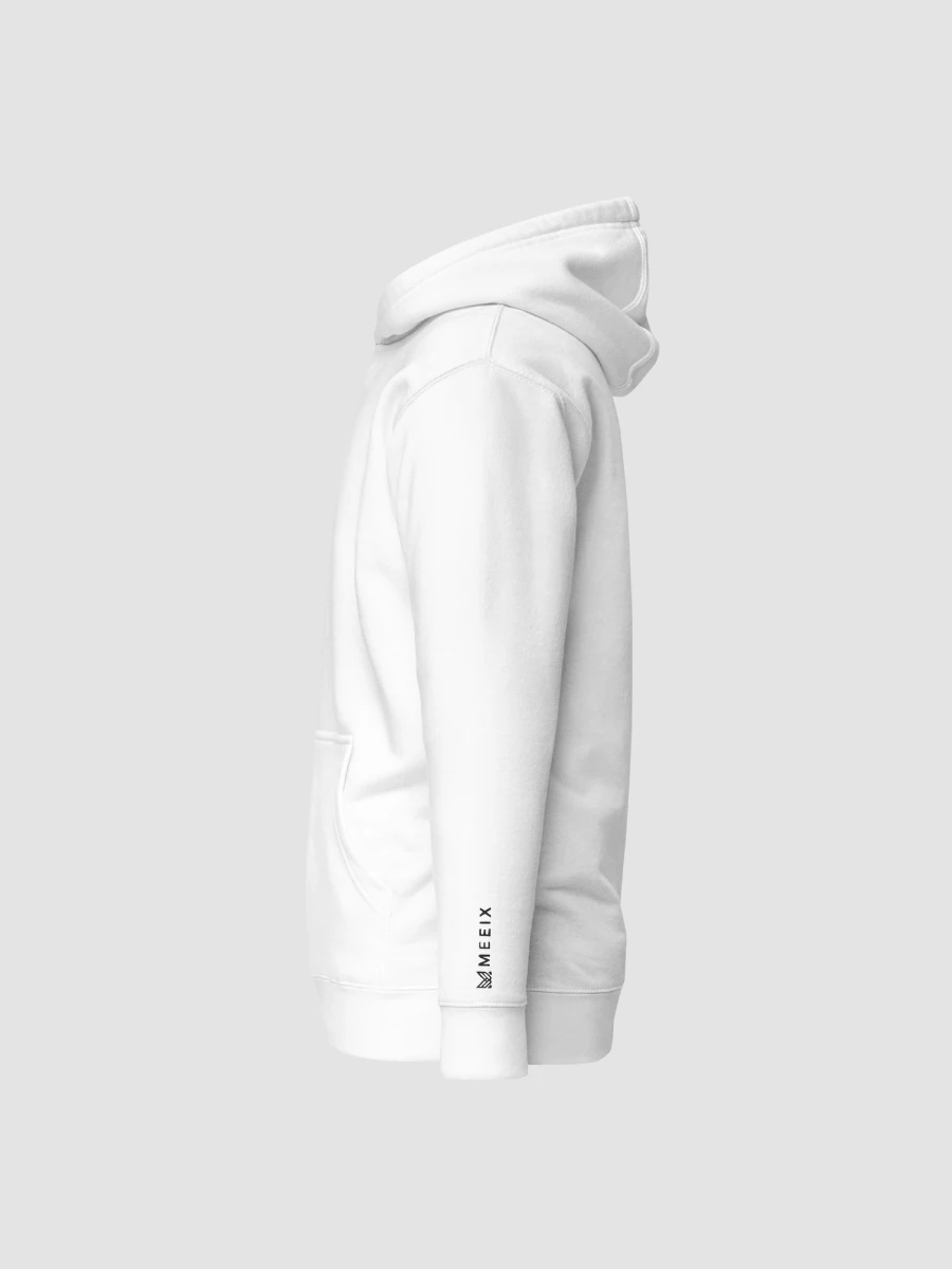 Hoodie - Embroidered Logo White product image (4)