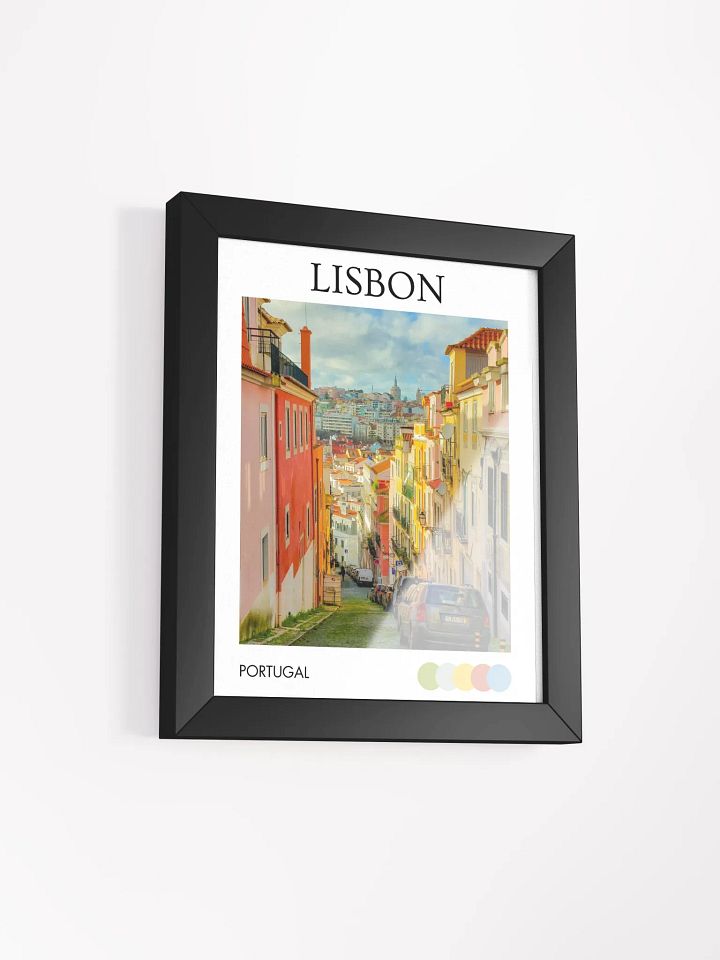 Streets of Lisbon I - Colour - Framed product image (2)