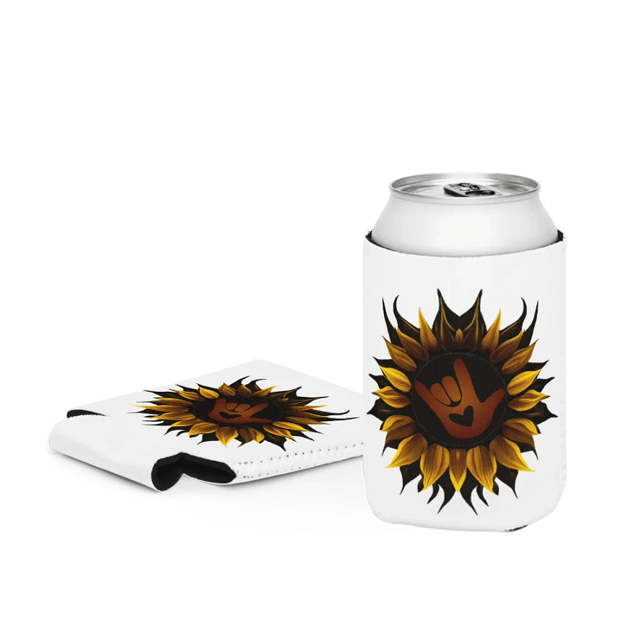 ASL Love Sunflower Can Cooler product image (4)