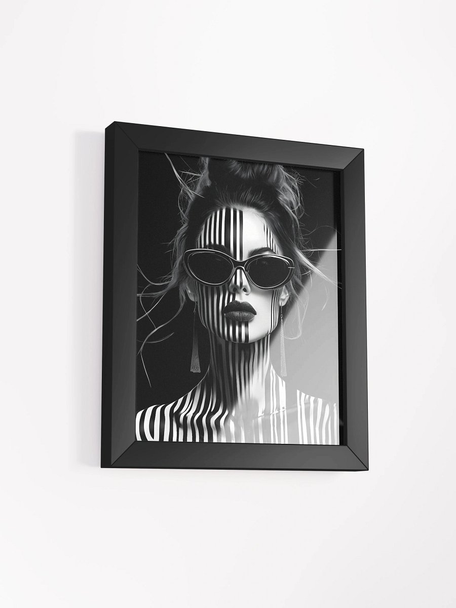 Striped Vision Framed Art Poster product image (3)