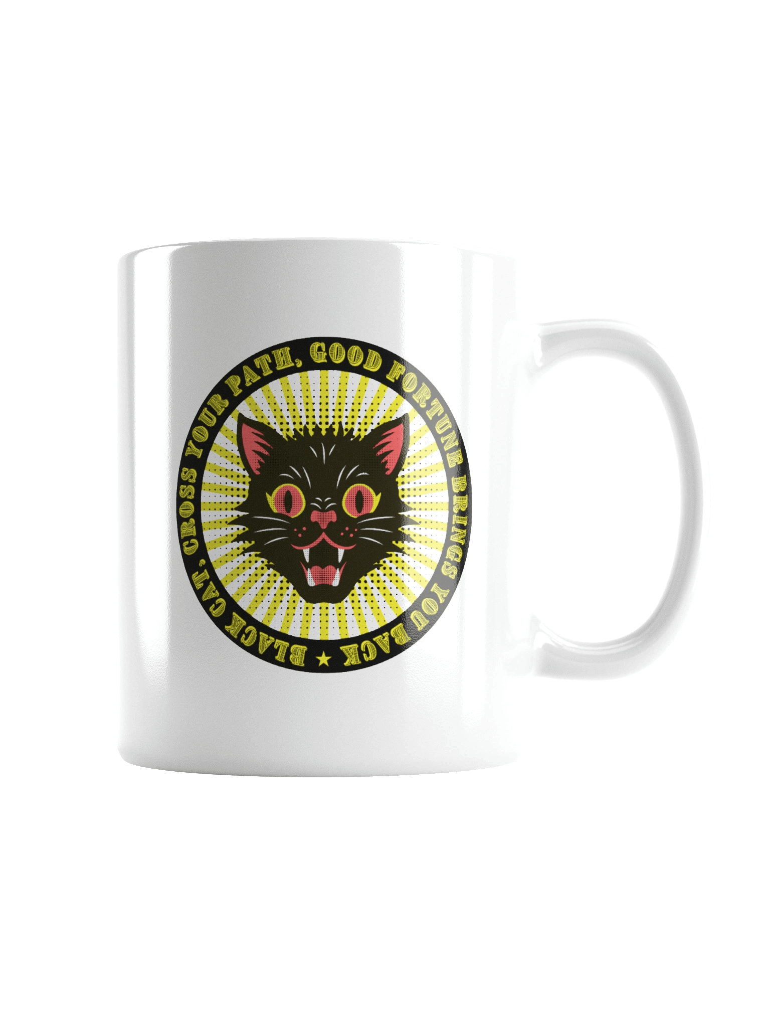 Lucky Black Cat Mug product image (5)