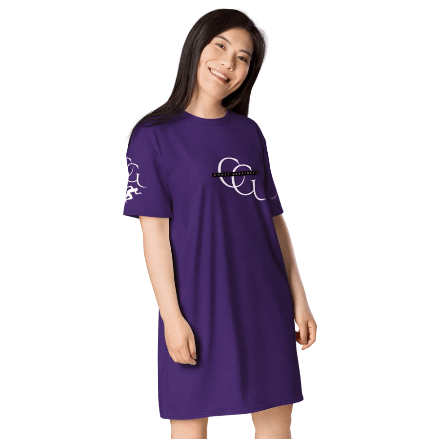 CG Purple T- Shirt Dress product image (4)