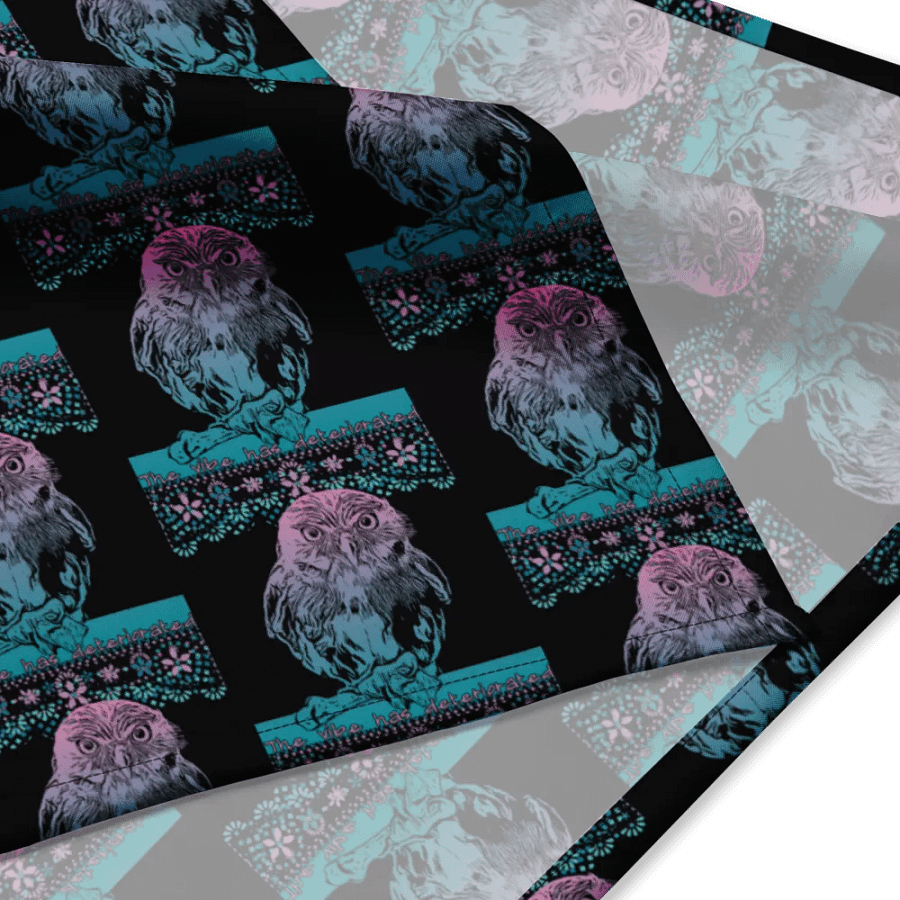 KC, The Vibe (owl), Black Bandanna product image (4)