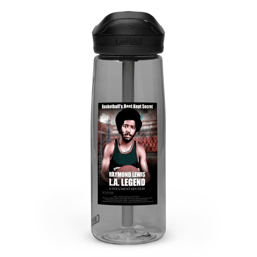 Raymond Lewis: L.A. Legend Movie Poster Sports Water Bottle product image (1)