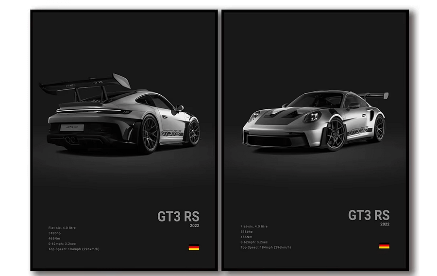 Porsche 911 gt3rs Poster product image (2)