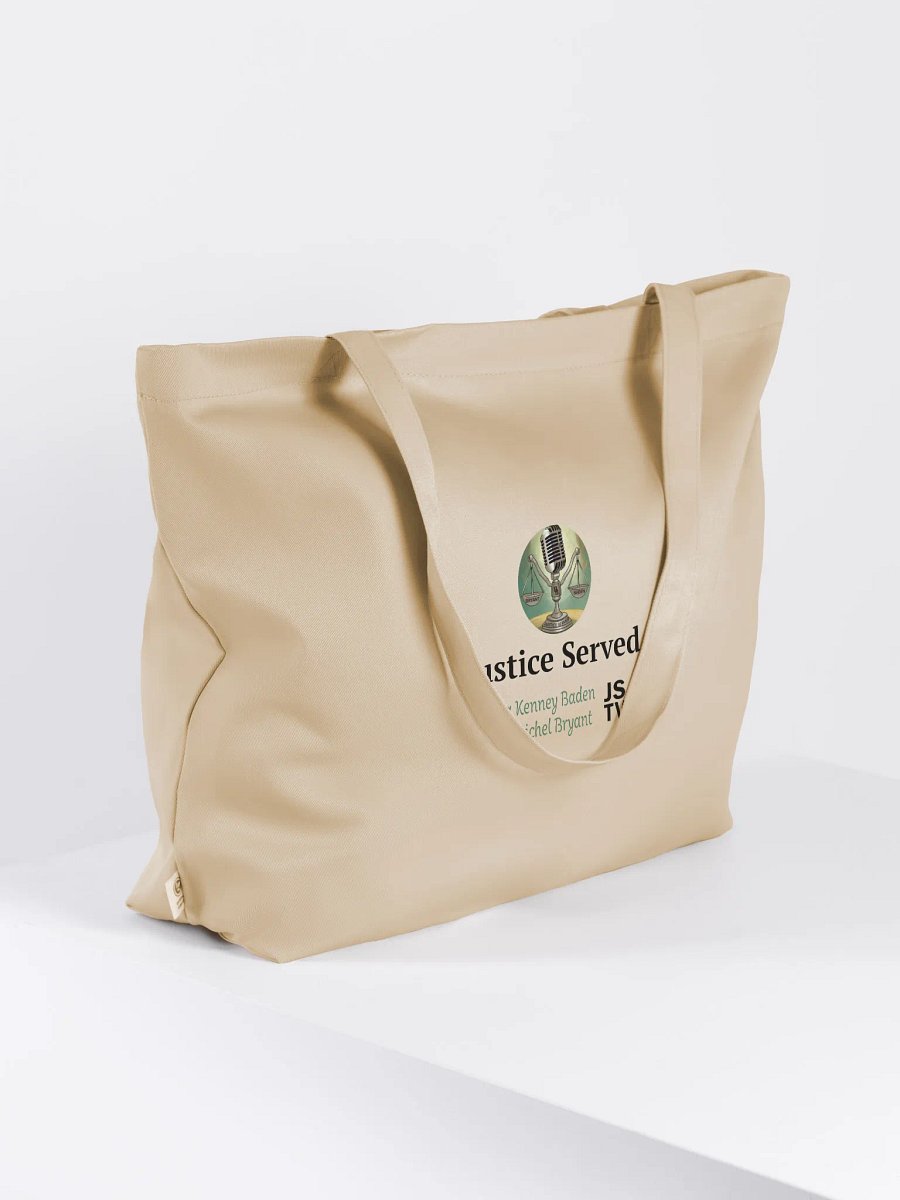 Justice Served TV Tote Bag - Oyster product image (4)