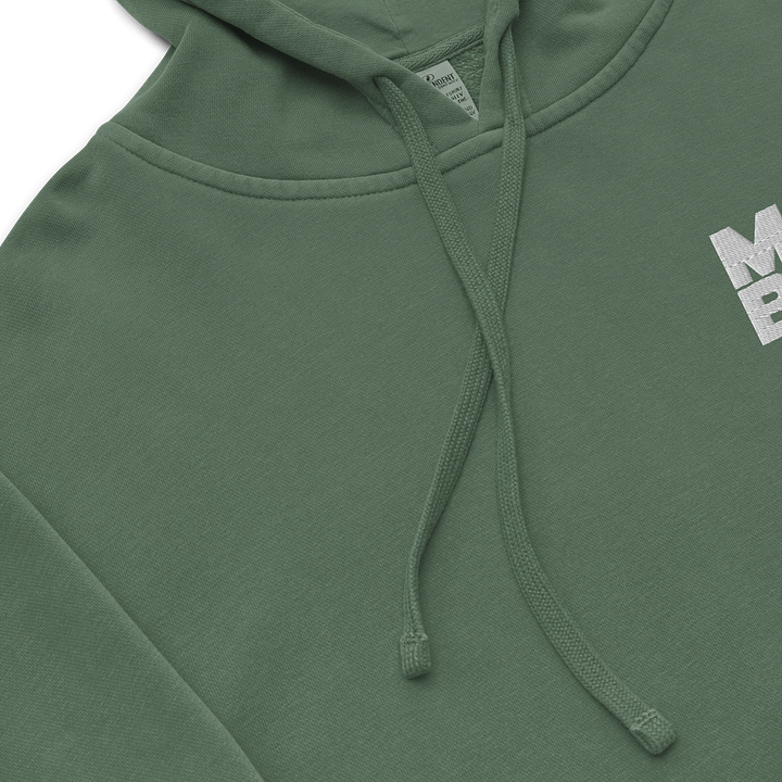 Mad Blood Logo Pigment Dyed Hoodie (Stitched Logo) product image (2)
