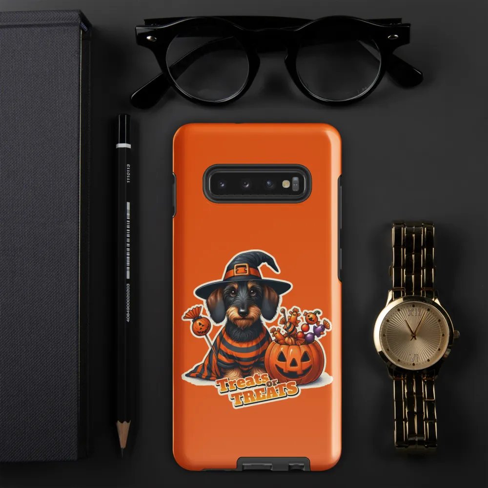 Dachshund Treat Halloween - Samsung Tough Case product image (51)