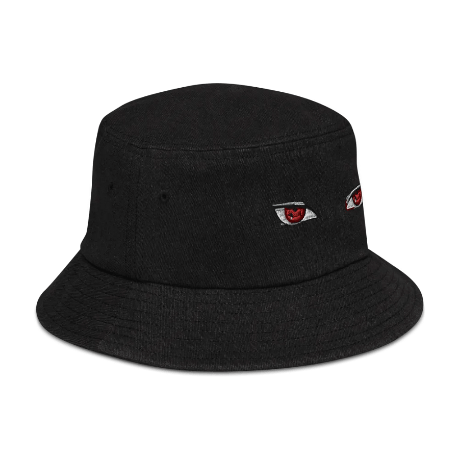 Intense Gaze Denim Bucket Hat product image (3)