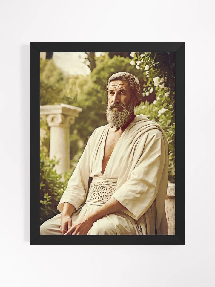 "Epicurus in the Garden" by Genevra Catalano (2022) product image (1)